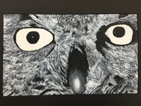 Owl piece by Sammi Branshaw