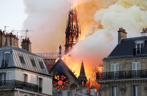 Notre Dame Cathedral Catches Fire